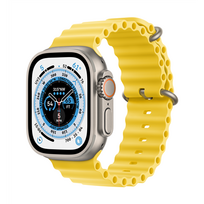 Apple Watch Ultra Cellular 49mm Titanium Case/ Yellow Ocean Band