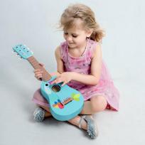 akustine gitara - Gitara Classic World Toy Guitar Blue, 4027 - 2 nuotrauka