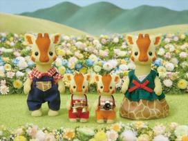 sylvanian families - SYLVANIAN FAMILIES Žirafų šeimynėlė - 2 nuotrauka