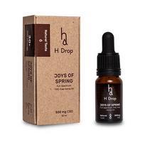 kanapiu aliejus naturalus - H DROP 5% kanapių CBD kūno aliejus JOYS OF SPRING, natūralaus kvapo, 10 ml - 1 nuotrauka