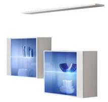 ASM Switch SB III Hanging Cabinet/Shelf Set White