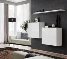 balta pakabinama lentyna - ASM Switch SB I Hanging Cabinet/Shelf Set White - 2 nuotrauka