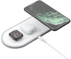 wireless charger 3in1 - Dudao 3in1 Qi Wireless Charger A11 White - 3 nuotrauka