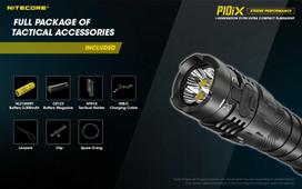 prozektoriai nitecore - Nitecore P10iX 4000 Lumens - 8 nuotrauka