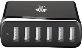 5v usb laidas - Goobay 44565 - Indoor - AC - 5 V - 8 A - Juodas - 1 nuotrauka