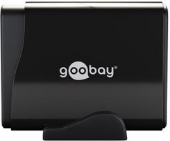 5v usb laidas - Goobay 44565 - Indoor - AC - 5 V - 8 A - Juodas - 3 nuotrauka