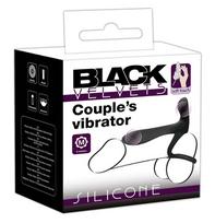 vibratorius peniui - Black Velvets Couple's Vibrator - 1 nuotrauka