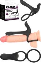 vibratorius peniui - Black Velvets Couple's Vibrator - 2 nuotrauka
