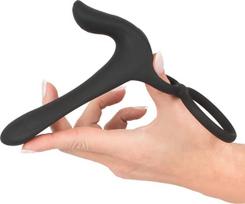 vibratorius peniui - Black Velvets Couple's Vibrator - 3 nuotrauka