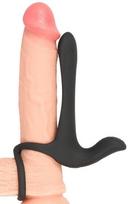 vibratorius peniui - Black Velvets Couple's Vibrator - 6 nuotrauka