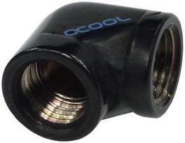 Alphacool L-connector Inner Thread G1/4 Black