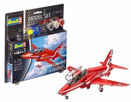 revell konstruktoriai - Revell Model Set Bae Hawk T1 Red Arrows 1:72 64921R - 3 nuotrauka