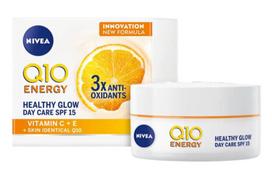 nivea q10 anti wrinkle - NIVEA Q10 Plus C Rejuvenated + Full of Energy Skin SPF15 dieninis veido kremas - 50 ml. - 1 nuotrauka