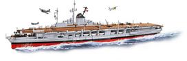 konstruktorius cobi - Cobi Historical Collection Aircraft Carrier Graf Zeppelin 4826 - 5 nuotrauka