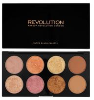 Makeup Revolution Ultra Blush&Contour skaistalų paletė Golden Sugar 2 Rose Gold 13 g.