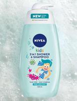 duso zele vaikams - Nivea Kids 2in1 Shower & Shampoo šampūnas ir dušo gelis vaikams - Magic Apple 500 ml. - 3 nuotrauka