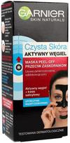 Garnier Pure Skin Activated Charcoal nuplėšiama kaukė nuo inkštirų 50ml