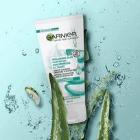 prausiklis garnier - Garnier Hyaluronic Aloe Foam valomosios veido putos - 150 ml. - 3 nuotrauka