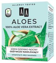 aloe vera veido kremas - AA Aloes dieninis ir naktinis veido kremas sausai odai 50ml - 1 nuotrauka
