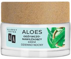 aloe vera veido kremas - AA Aloes dieninis ir naktinis veido kremas sausai odai 50ml - 2 nuotrauka