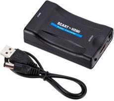 hdmi scart - RoGer SCART to HDMI Video + Audio Adapter Black - 4 nuotrauka