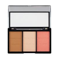 revolution konturavimo palete - Makeup Revolution Ultra Sculpt&Contour Kit rinkinys kontūravimui Fair C01 11 g. - 2 nuotrauka