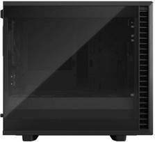 mini itx korpusas - Fractal Design Define 7 Nano TG Light Tint, juoda - 10 nuotrauka