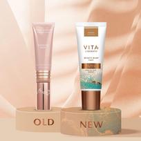 beauty blur - Koreguojantis veido atspalvį makiažo pagrindas Vita Liberata Beauty Blur, 30 ml, Light - 6 nuotrauka