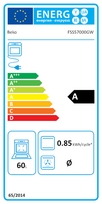 orkaite baltas - Beko FSS57000GW - 2 nuotrauka
