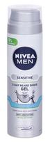skutimosi zele - Nivea Men Sensitive 3-Day Beard 200ml Skutimosi gelis - 1 nuotrauka