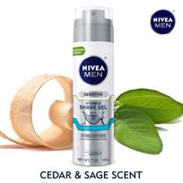 skutimosi zele - Nivea Men Sensitive 3-Day Beard 200ml Skutimosi gelis - 2 nuotrauka