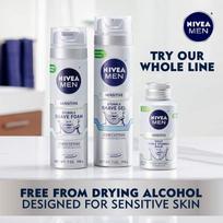 skutimosi zele - Nivea Men Sensitive 3-Day Beard 200ml Skutimosi gelis - 4 nuotrauka