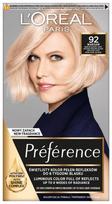plauku dazai loreal - Loreal Préférence Récital ilgalaikiai plaukų dažai - 92 - 1 nuotrauka