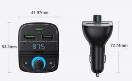fm bluetooth transmitter - Ugreen 80910 CD229 - 9 nuotrauka