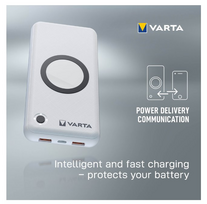 power bank varta - VARTA Portable Wireless Powerbank 20000mAh - 3 nuotrauka