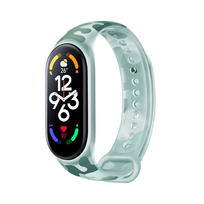 xiaomi smart band dirzelis - Dirželis Xiaomi Smart Band 7, žalias - 1 nuotrauka
