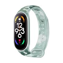 xiaomi smart band dirzelis - Dirželis Xiaomi Smart Band 7, žalias - 2 nuotrauka