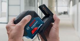 bosch laikiklis lazerio - Lazerinio nivelyro laikiklis Bosch RM 1 - 2 nuotrauka