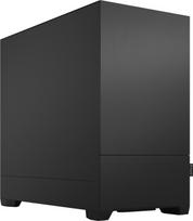 mini itx korpusas - Fractal Design Pop Mini Silent Black Solid - 1 nuotrauka