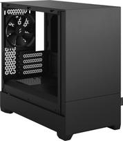 mini itx korpusas - Fractal Design Pop Mini Silent Black Solid - 2 nuotrauka