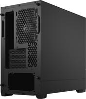 mini itx korpusas - Fractal Design Pop Mini Silent Black Solid - 4 nuotrauka