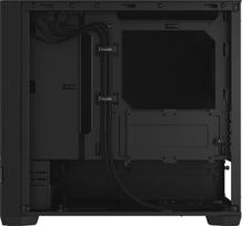 mini itx korpusas - Fractal Design Pop Mini Silent Black Solid - 7 nuotrauka