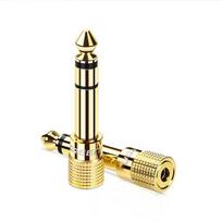 3.5mm 6.3 adapter - Ugreen garso adapteris 6.5 mm į 3.5 mm, auksinis - 2 nuotrauka