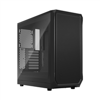 Fractal Design Focus 2 TG Clear Tint, juoda