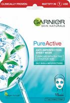 Garnier Pure Active Anti-Imperfection 1vnt Moterims Veido kaukės