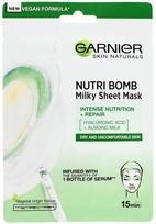 Garnier Nutri Bomb lakštinė kaukė su migdolų pienu sausai odai 32 ml
