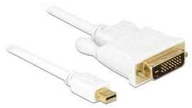 Delock Cable Mini Displayport to DVI 1m White
