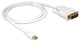 dvi d laidas - Delock Cable Mini Displayport to DVI 1m White - 2 nuotrauka
