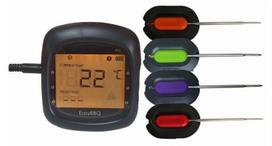 grilio termometras senukai - Zyle EasyBBQ Pro 3 - 4 nuotrauka
