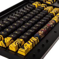 keycaps juodi - Klavišų dangtelis Traitors TIGER SKETCH Limited Keycap Set, 108 keys, juoda - 3 nuotrauka